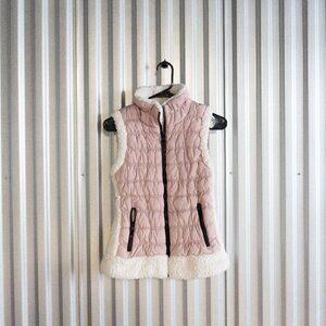 Calvin Klein Performance pink puffer vest (S)